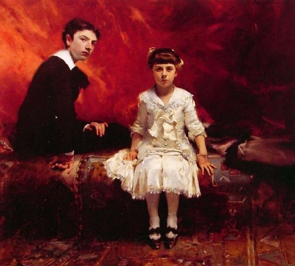 John Singer Sargent Portrait of Edouard and Marie Loise Pailleron Germany oil painting art